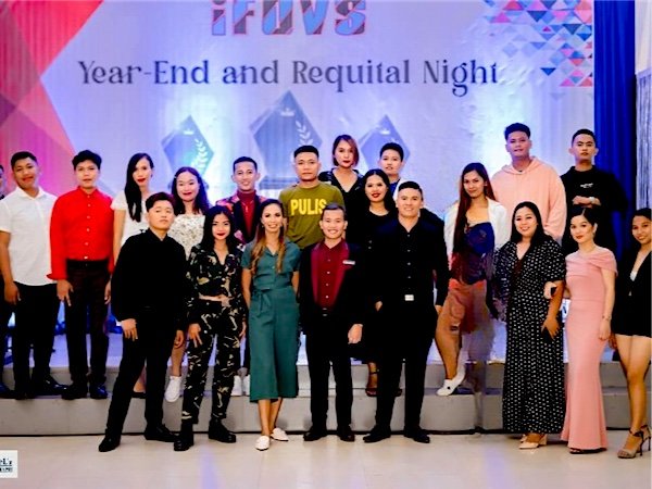 The iFOVS team together at their year-end gathering